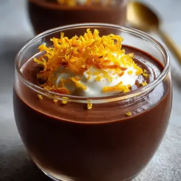 Chocolate Orange Posset Recipe