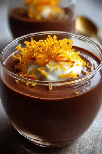Chocolate Orange Posset Recipe