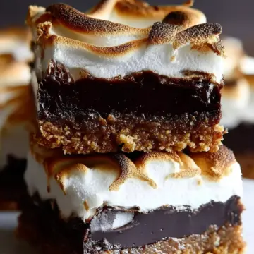 S’mores Brownies Easy Recipe