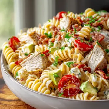 Delicious Chicken Club Pasta Salad – Easy Recipe to Try!