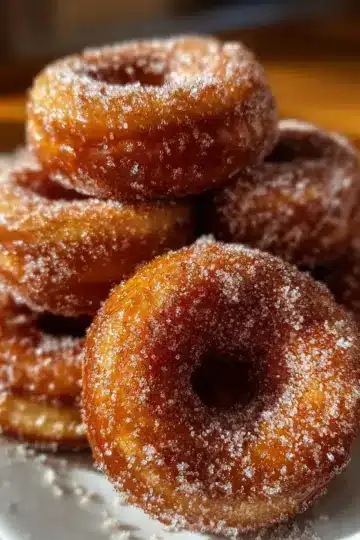 Caramel Apple Cider Donuts