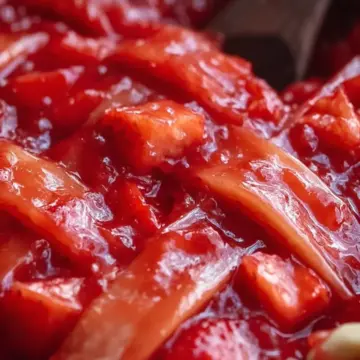 Strawberry Rhubarb Pie Filling Easy Recipe