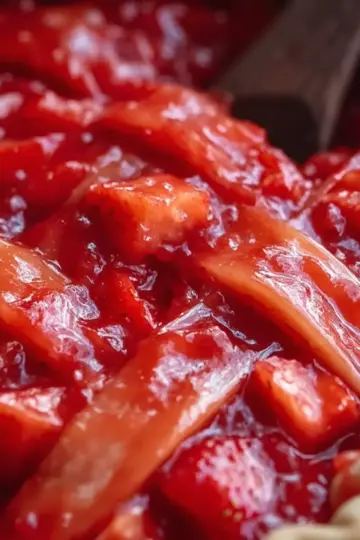 Strawberry Rhubarb Pie Filling Easy Recipe