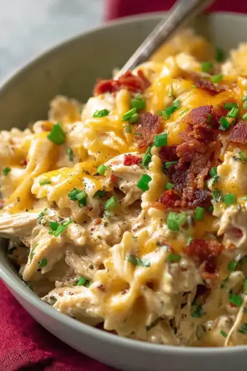 Ultimate Crockpot Crack Chicken Pasta