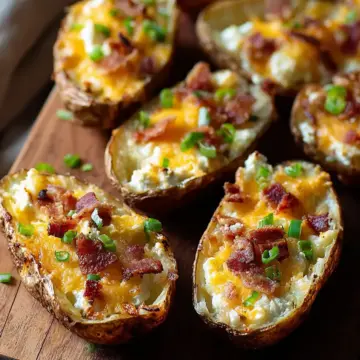 Loaded Potato Skins: Cheesy Bliss You Can Customize Anytime