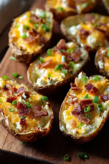 Loaded Potato Skins: Cheesy Bliss You Can Customize Anytime