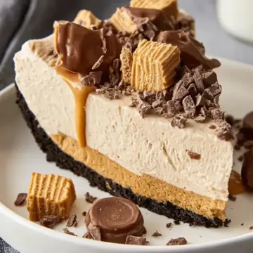 No Bake Peanut Butter Pie Easy Recipe