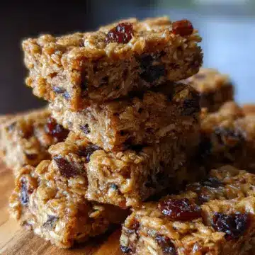 Oatmeal Raisin Bars