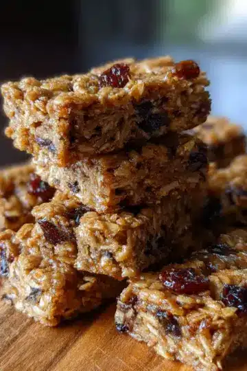 Oatmeal Raisin Bars