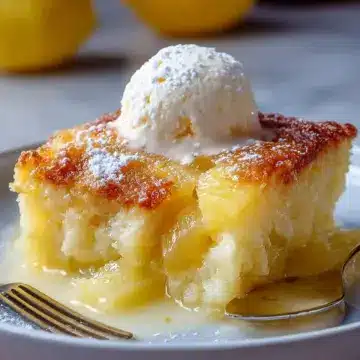 Lemon Pineapple Dump Cake Recipe