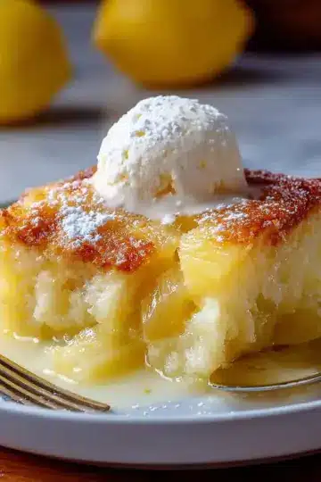 Lemon Pineapple Dump Cake Recipe