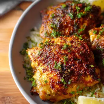 Baked Chicken Thighs