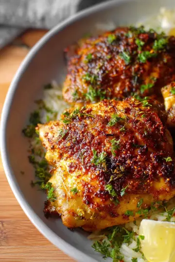 Baked Chicken Thighs