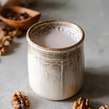 Homemade Walnut Milk