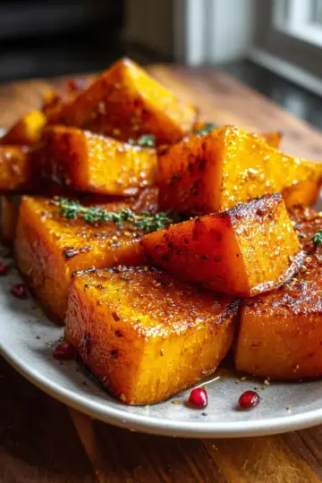 Amazing roasted butternut squash in 30 min