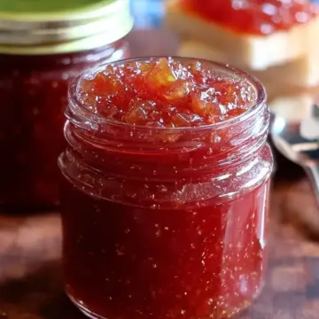 Rhubarb and Ginger Jam Easy Recipe