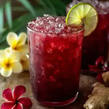 Refreshing Hibiscus Ginger Iced Tea for a Summer Boost