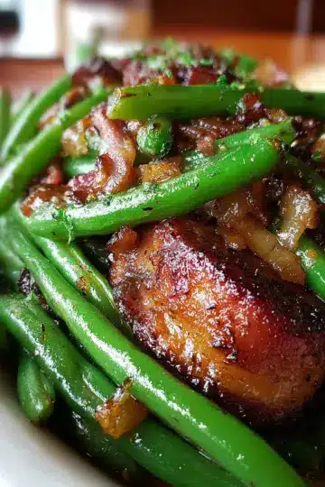 Southern Bacon and Green Beans