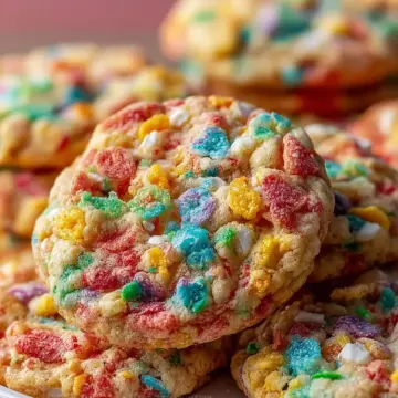 Fruity Pebbles Cookies