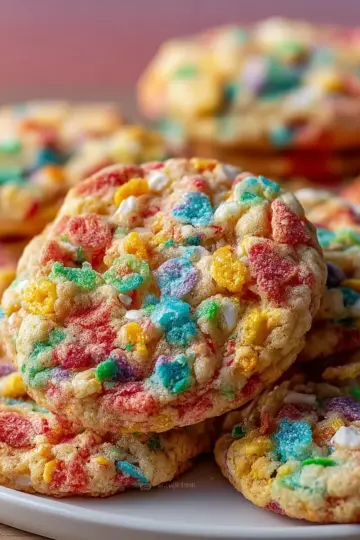 Fruity Pebbles Cookies