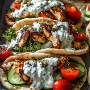 Easy Sheet Pan Chicken Pitas with Herby Ranch for Family Fun