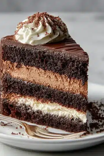 Best Triple Chocolate Cake Recipe (Moist and Rich Chocolate Layers) Recipe