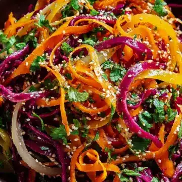 Shaved Rainbow Carrot Sesame Salad: An Incredible Ultimate Recipe