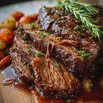 Tender Braised Beef Brisket
