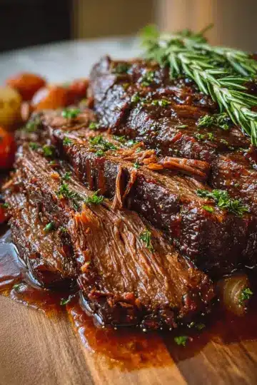 Tender Braised Beef Brisket