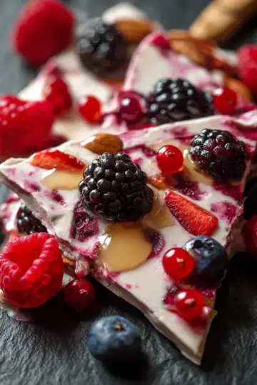 Easy Frozen Yogurt Berry Bark: Fresh Summer Snack Recipe