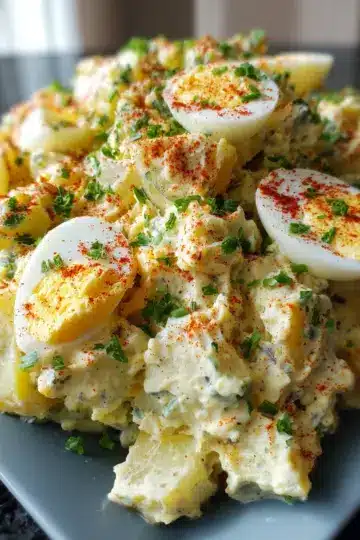 Deviled Egg Potato Salad