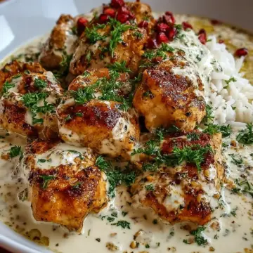 Turkish Chicken with Creamy White Sauce: An Incredible Ultimate Recipe