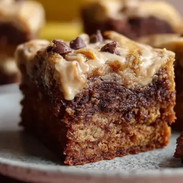 Delicious Banana Bread Brownies