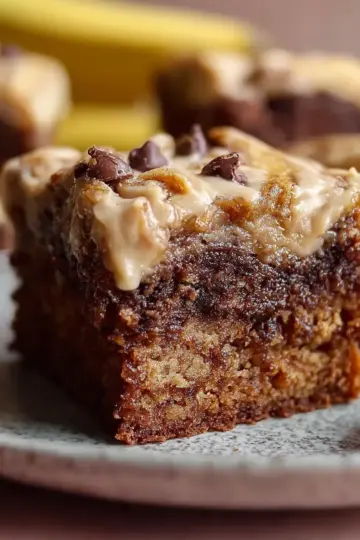 Delicious Banana Bread Brownies