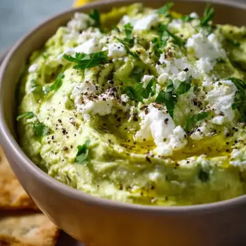 Creamy Avocado Feta Dip