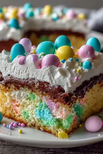 Easter Poke Cake