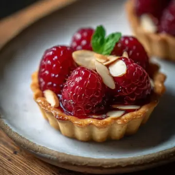 Easy Raspberry Almond Tartlets – Fresh, Light Delight
