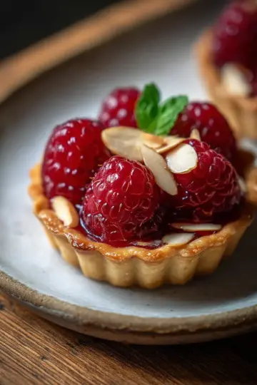Easy Raspberry Almond Tartlets – Fresh, Light Delight